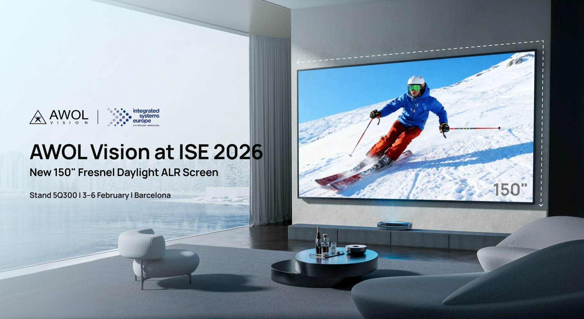 AWOL Vision revolutioniert UST-Projektion bei Tageslicht