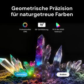 AWOL Vision Aetherion Max 4K RGB Laser Ultrakurzdistanz Beamer mit professionellem CMS und 110 % Rec.2020 Farbraum.