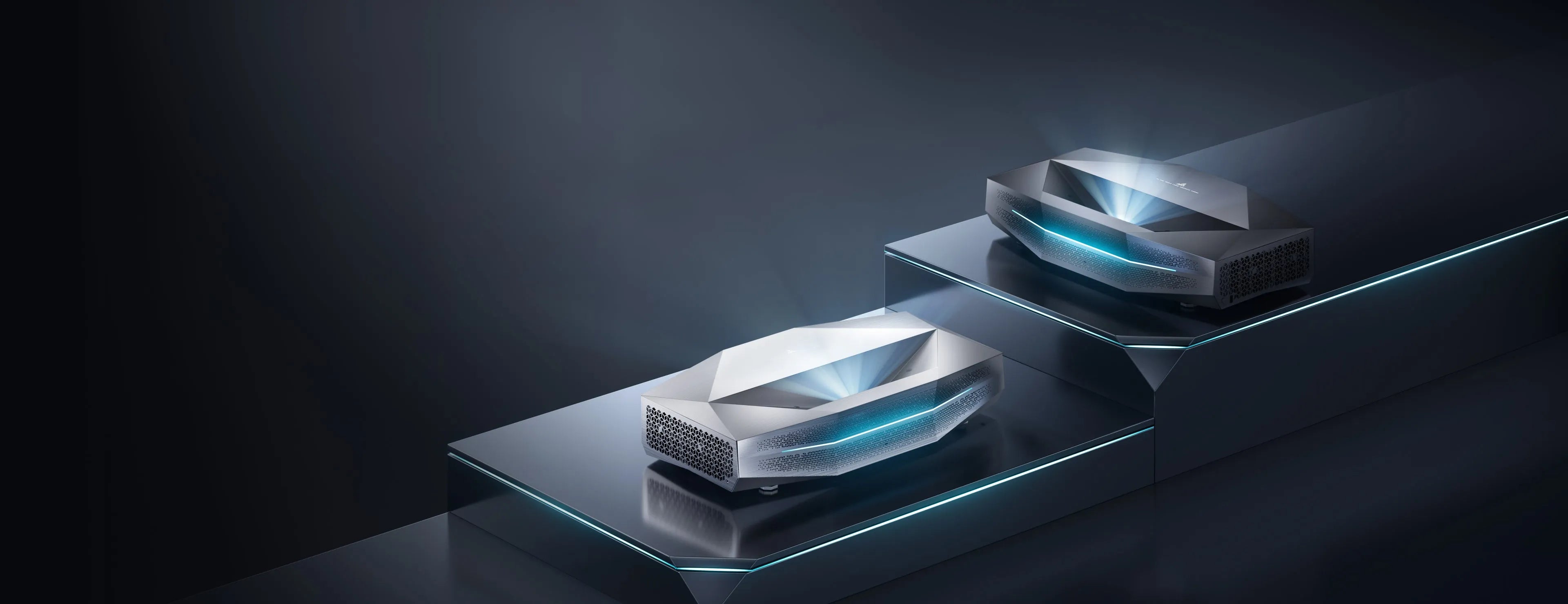 AWOL Vision Aetherion Serie mit zwei UST-Projektoren und E-Mail-Anmeldung zum offiziellen Mai-Launch.