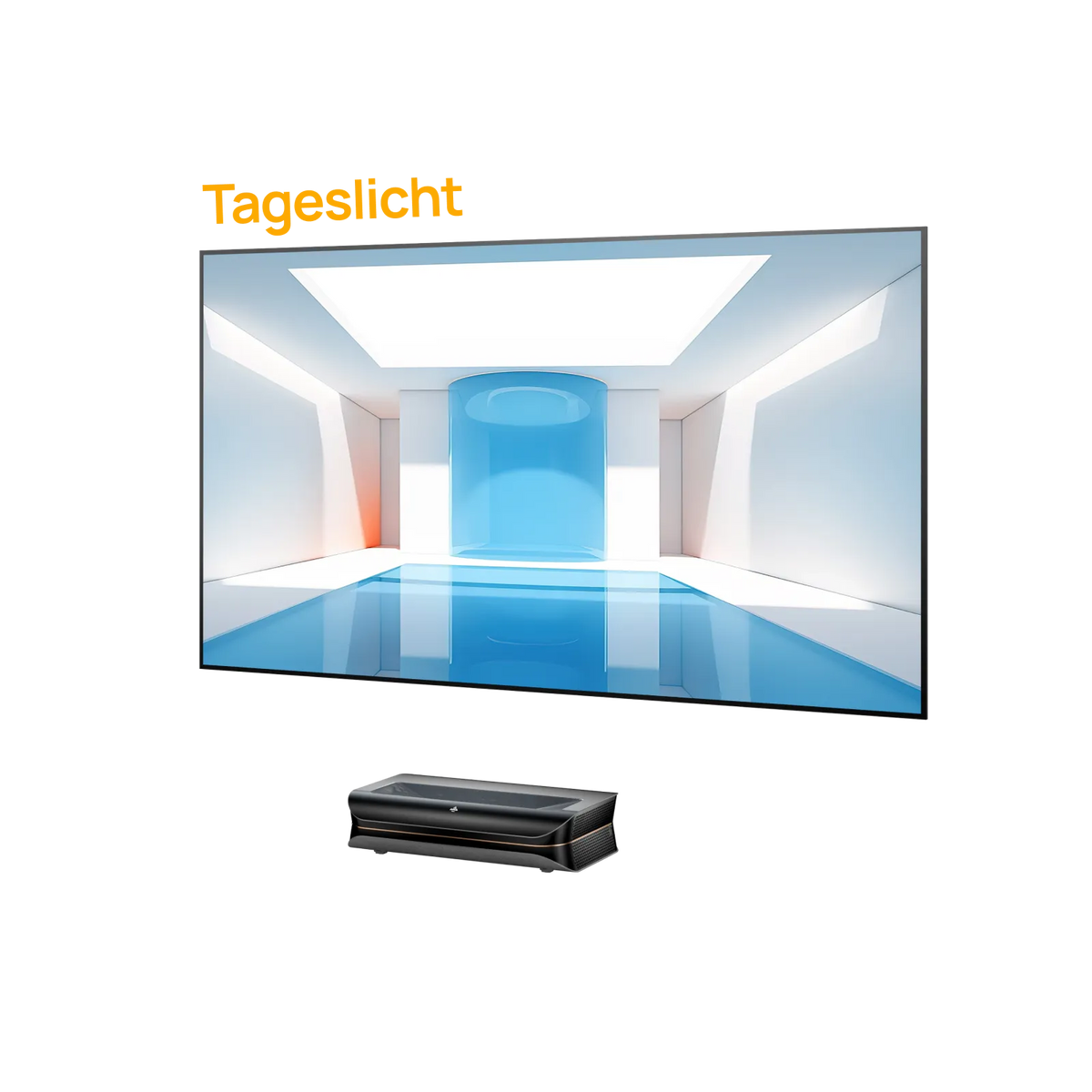 LTV-3000 Pro + 100'' -120'' Tageslicht Fresnel ALR Leinwand Paket