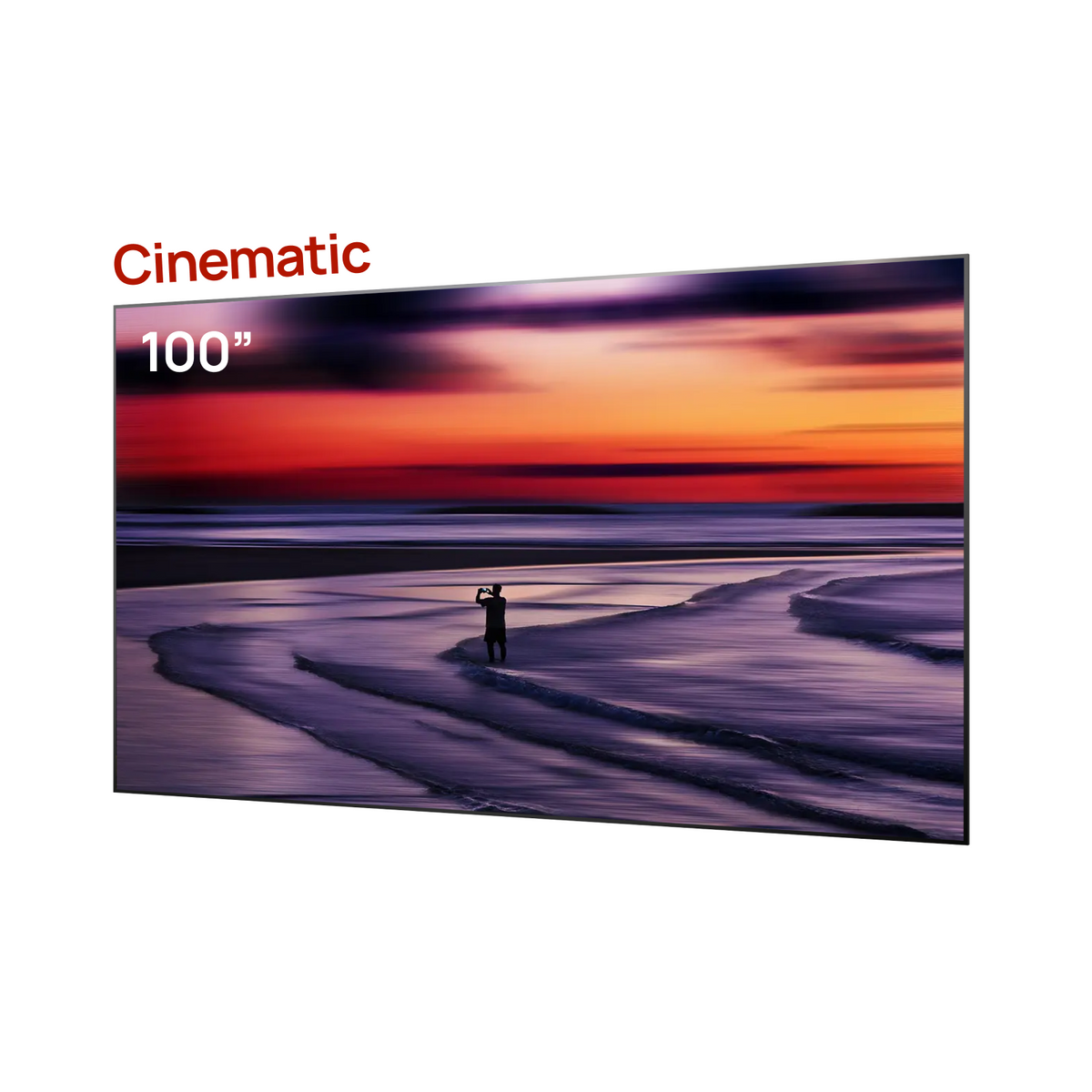 100''-132'' Cinematic ALR Leinwand